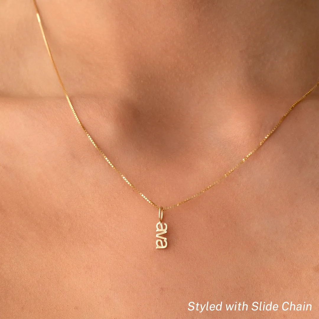 Petite Nameplate Pendant