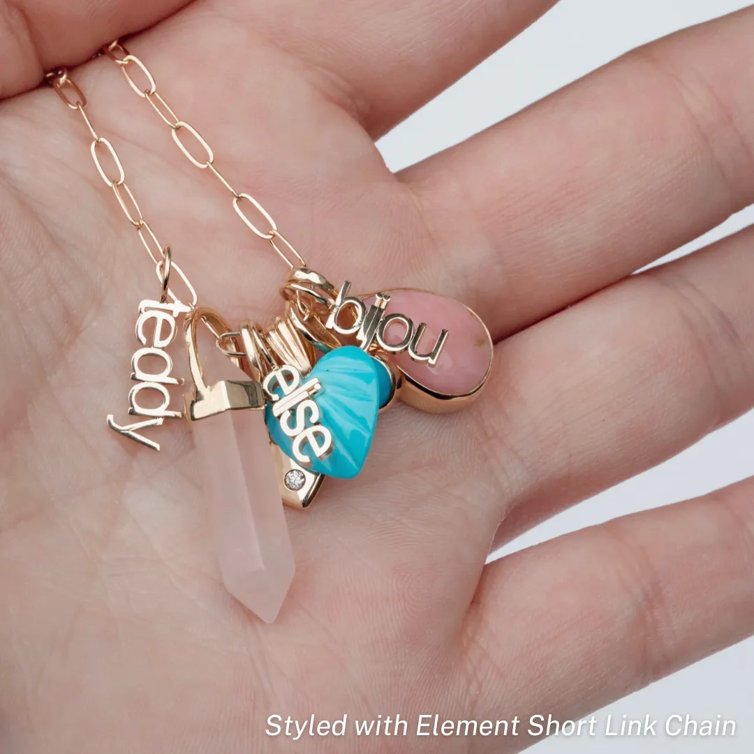 Petite Nameplate Pendant