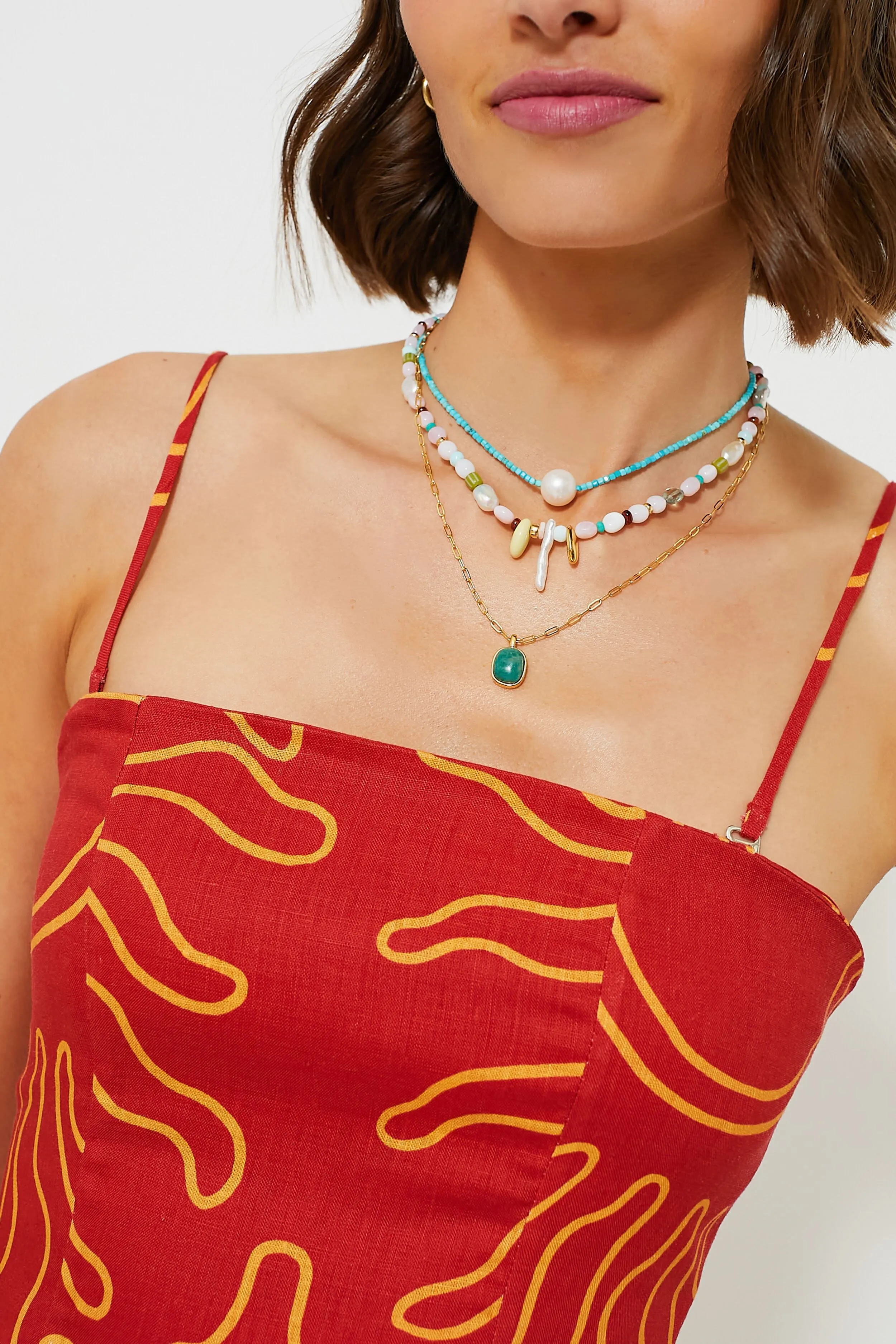 Pink Sands Off Shore Necklace