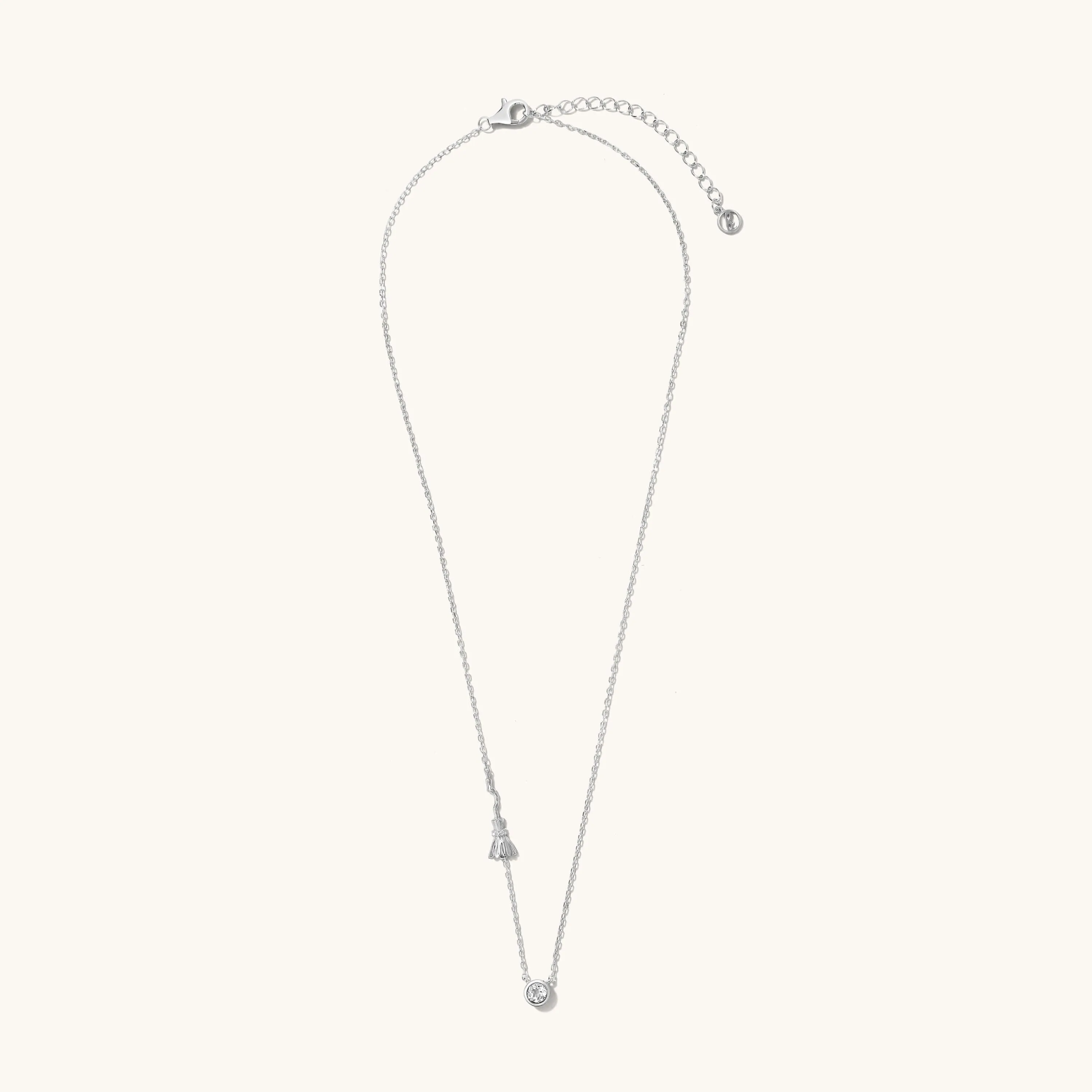 Pre-Order: Witch's Broom Besom Necklace (Ships from end Jan 2025)