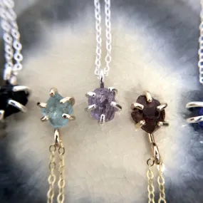 Raw Gemstone Necklace