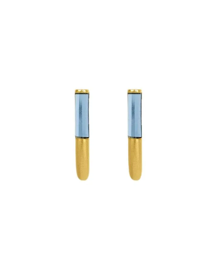 Revival Gemstone Small Hoop Earrings