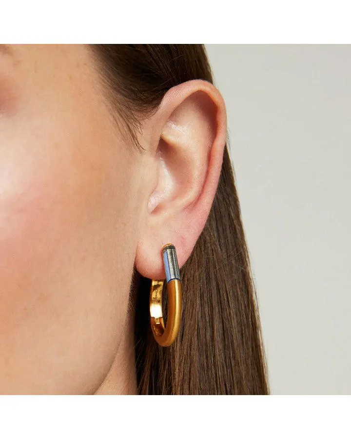 Revival Gemstone Small Hoop Earrings
