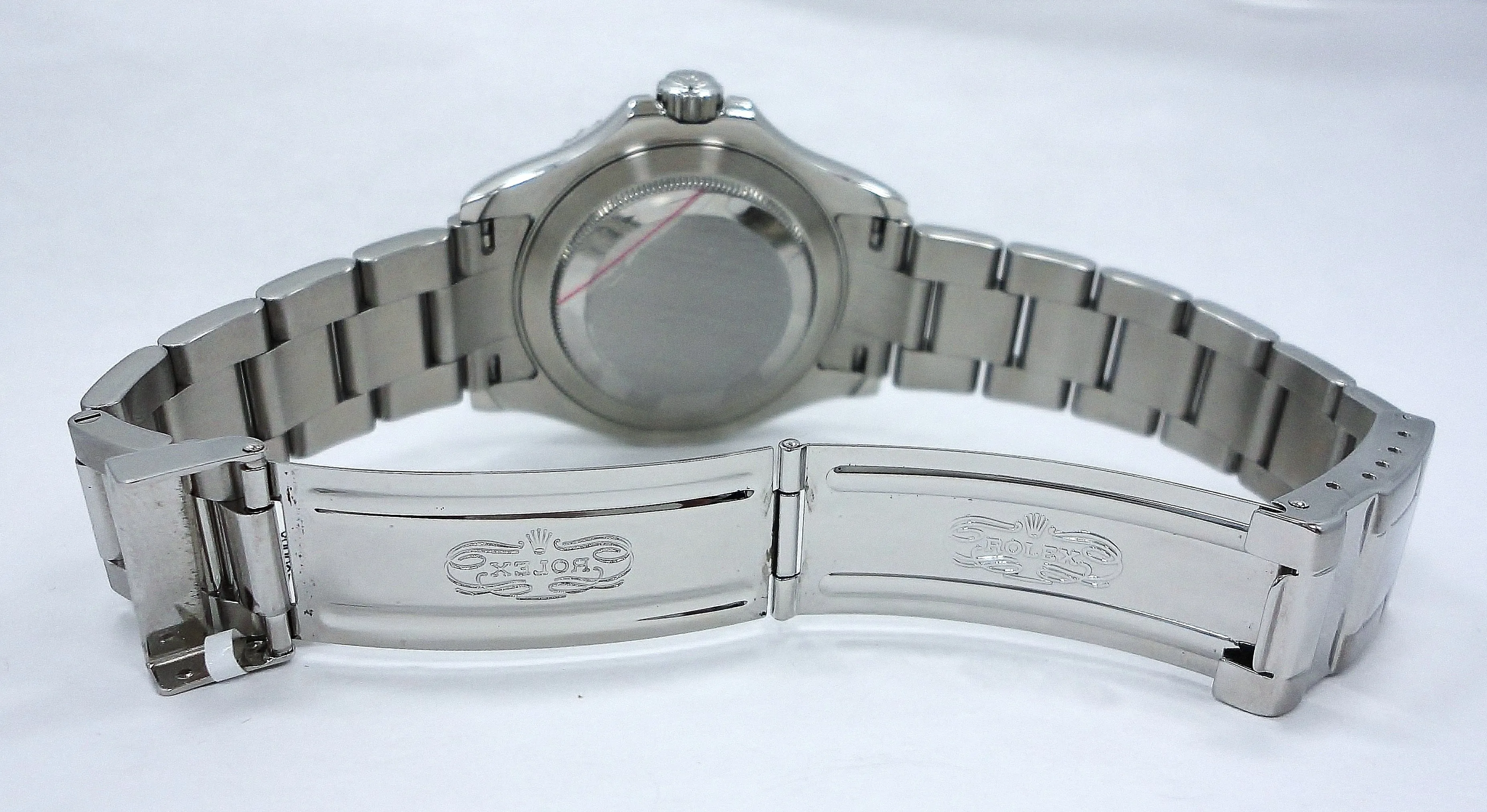 Rolex Yacht-Master 16622 40mm Oyster Platinum Bezel Watch