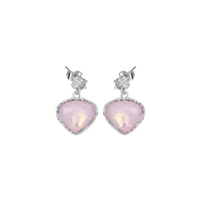 Rose Opal Earrings