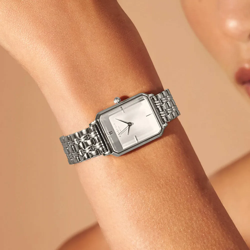 Rosefield OCWSS-O41 Silver Tone Ladies Watch