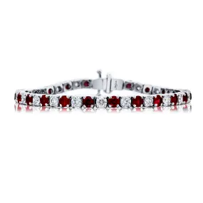 Ruby & Diamond Bracelet