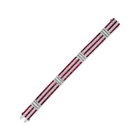 Ruby & Diamond Tiffany Estate BRacelet