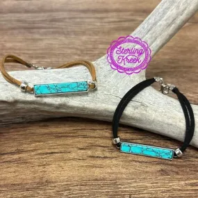Sapphire Slab Bracelet