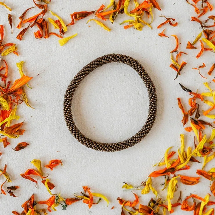 Seed Beaded Bangle