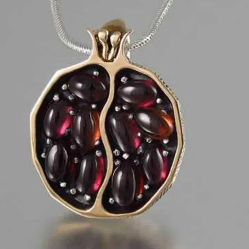 Seeded- the Ruby Red Seed Pomegranate Earrings