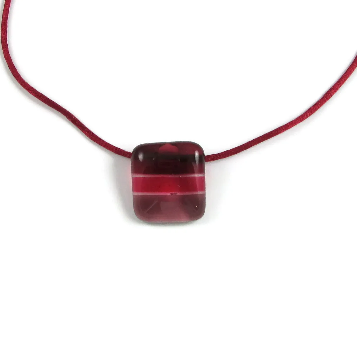 Shades Mini Glass Pendant - Purple