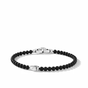 Spiritual Beads Hamsa Bracelet with Black Onyx