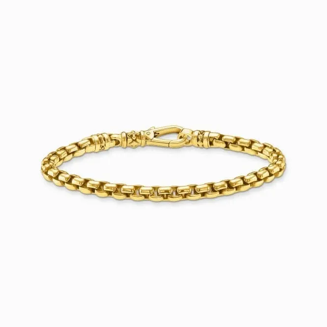 Sterling Silver Gold Plated Venezia Bracelet A2005-413-39