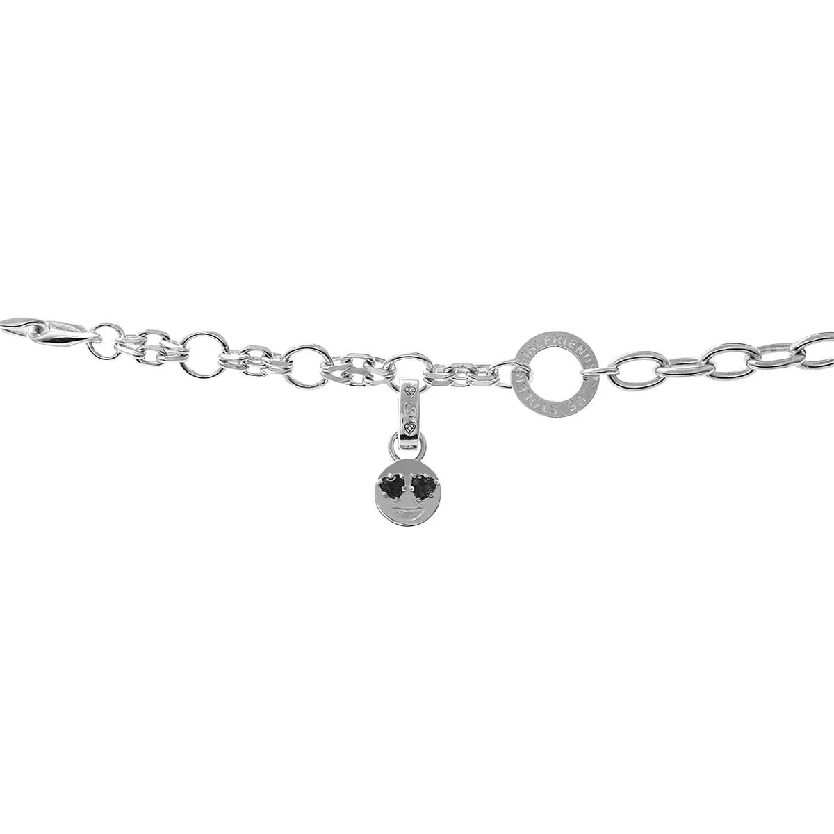 Stolen Girlfriends Club New Crush Charm - Sterling Silver
