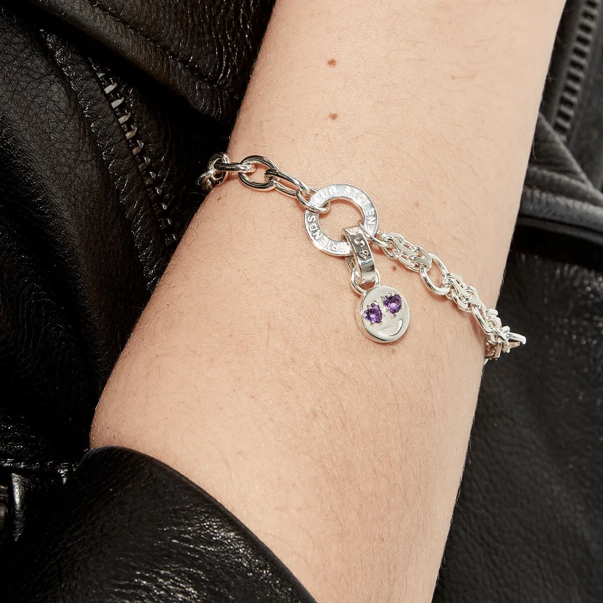 Stolen Girlfriends Club New Crush Charm - Sterling Silver