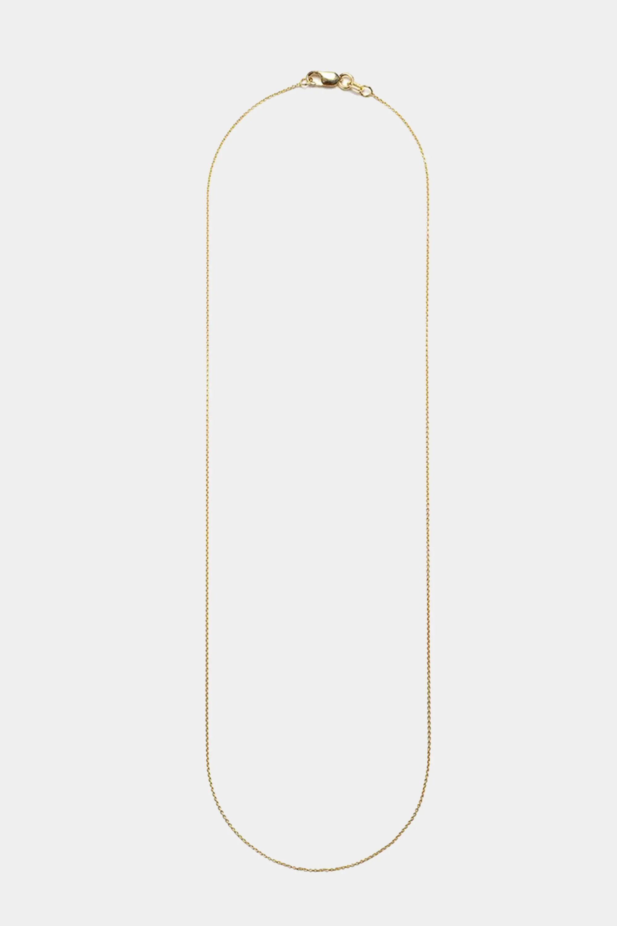 Super Fine Chain Necklace, Yellow Gold