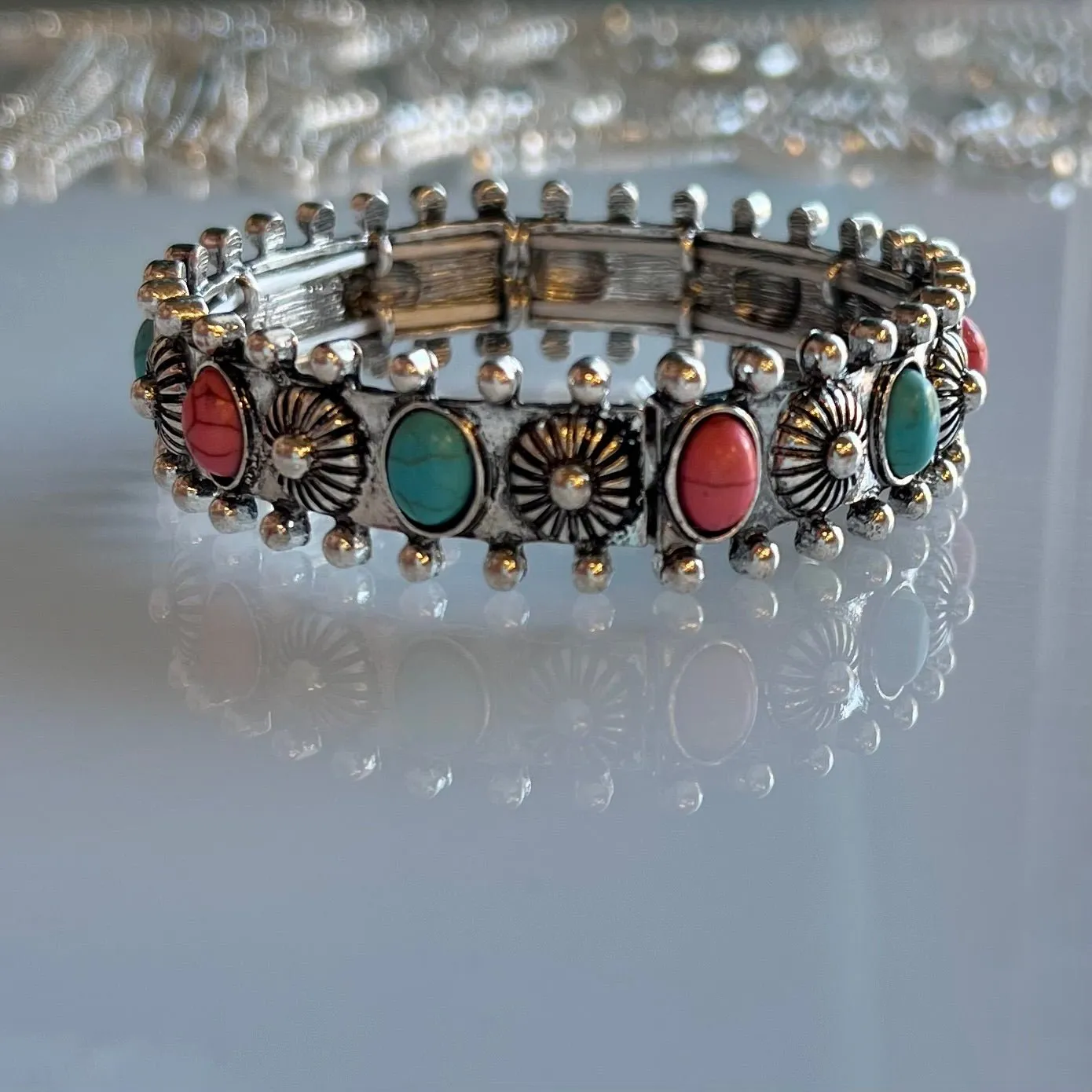 Three's Company Pink Bracelet Set