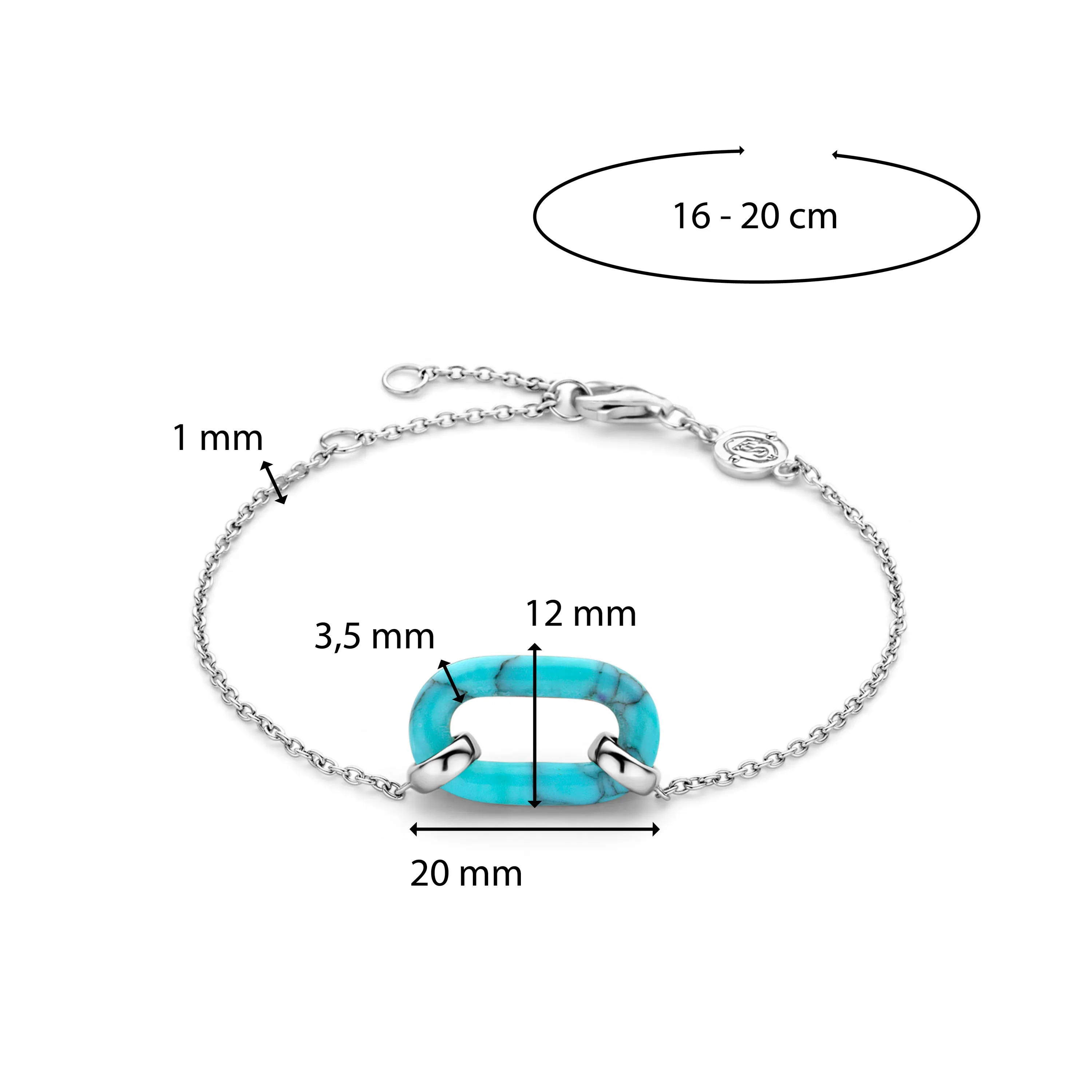 TI SENTO Bracelet 23008TQ