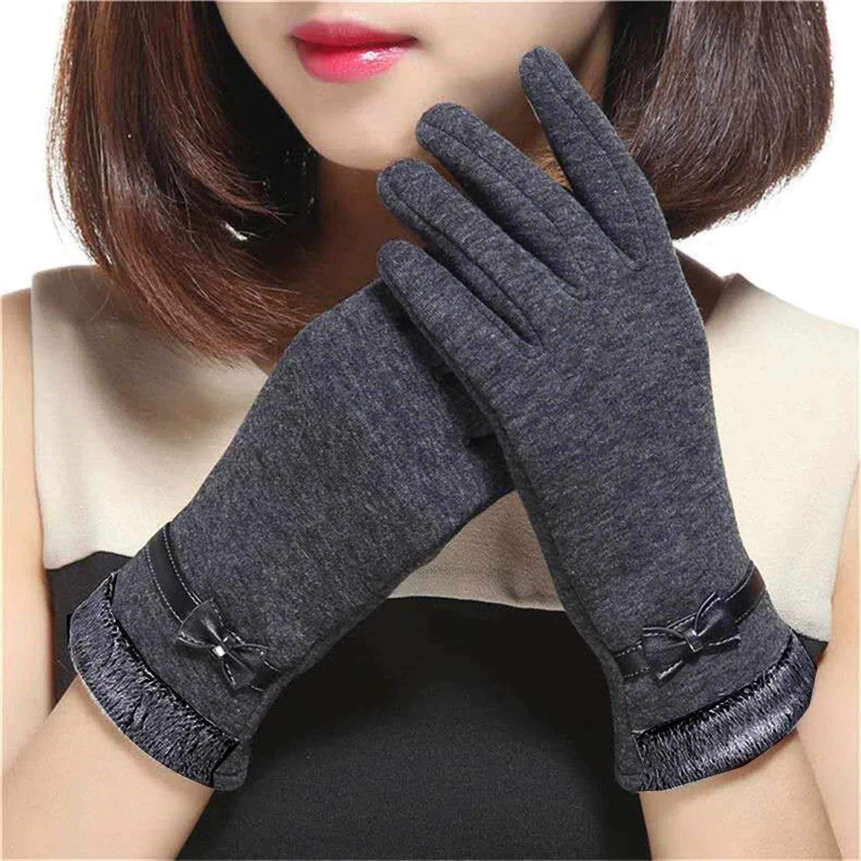 Touch Screen Warm Gloves - Perfect for Winter Outdoor Driving
