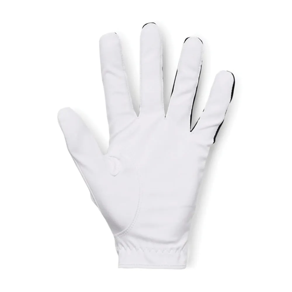 Under Armour Medal Golf Glove - Black/White