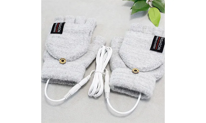 USB touch screen warm heating gloves