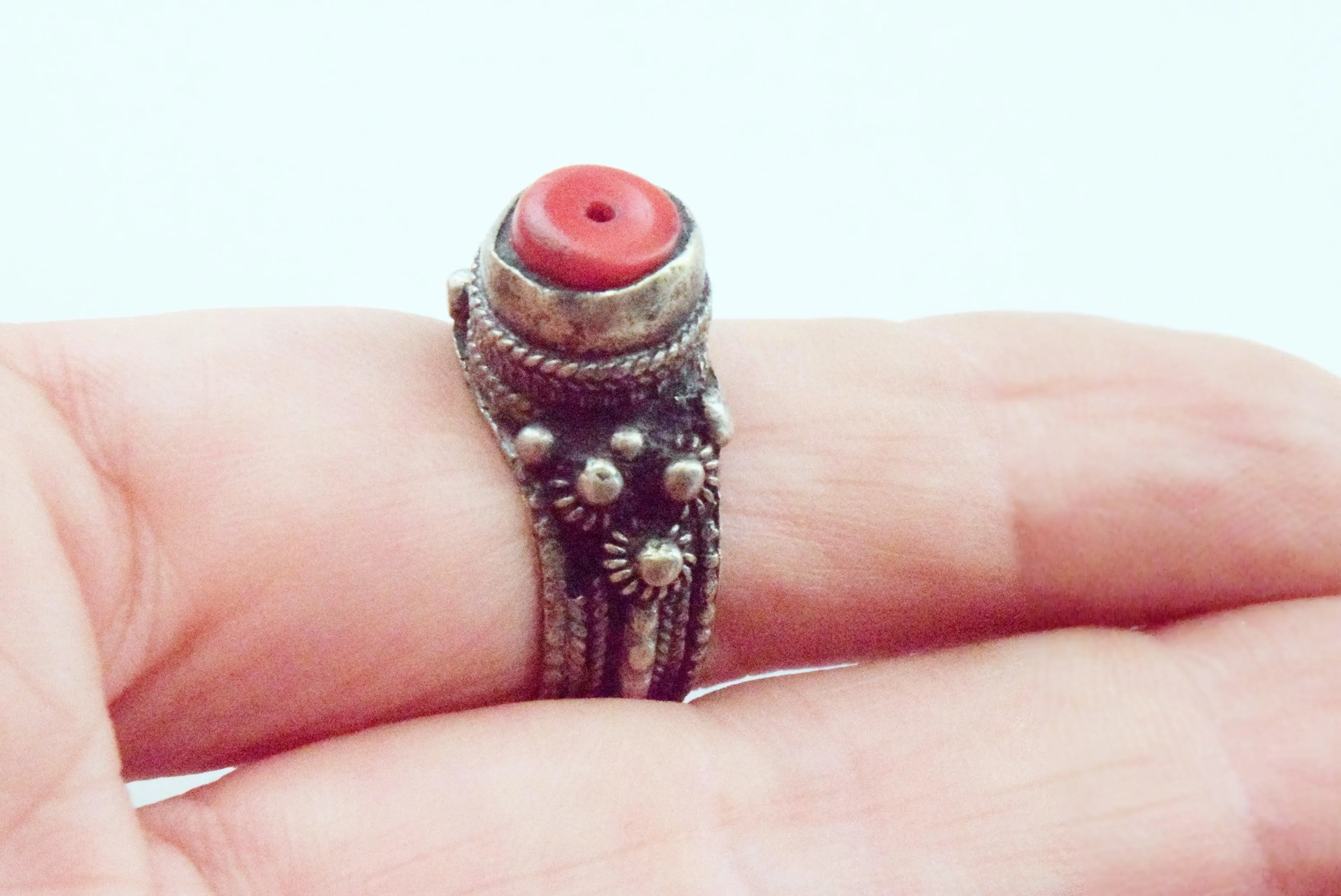 Vintage Bedouin Yemeni Ring - Size 7