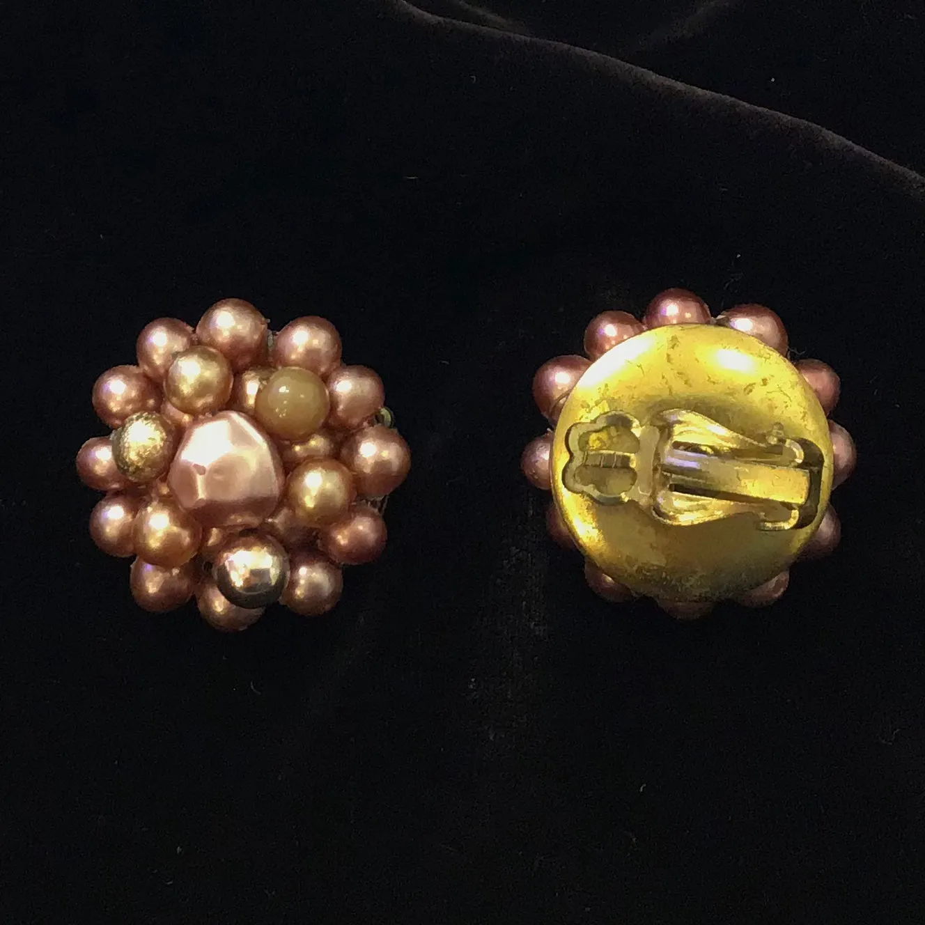 Vintage Clip On Earrings