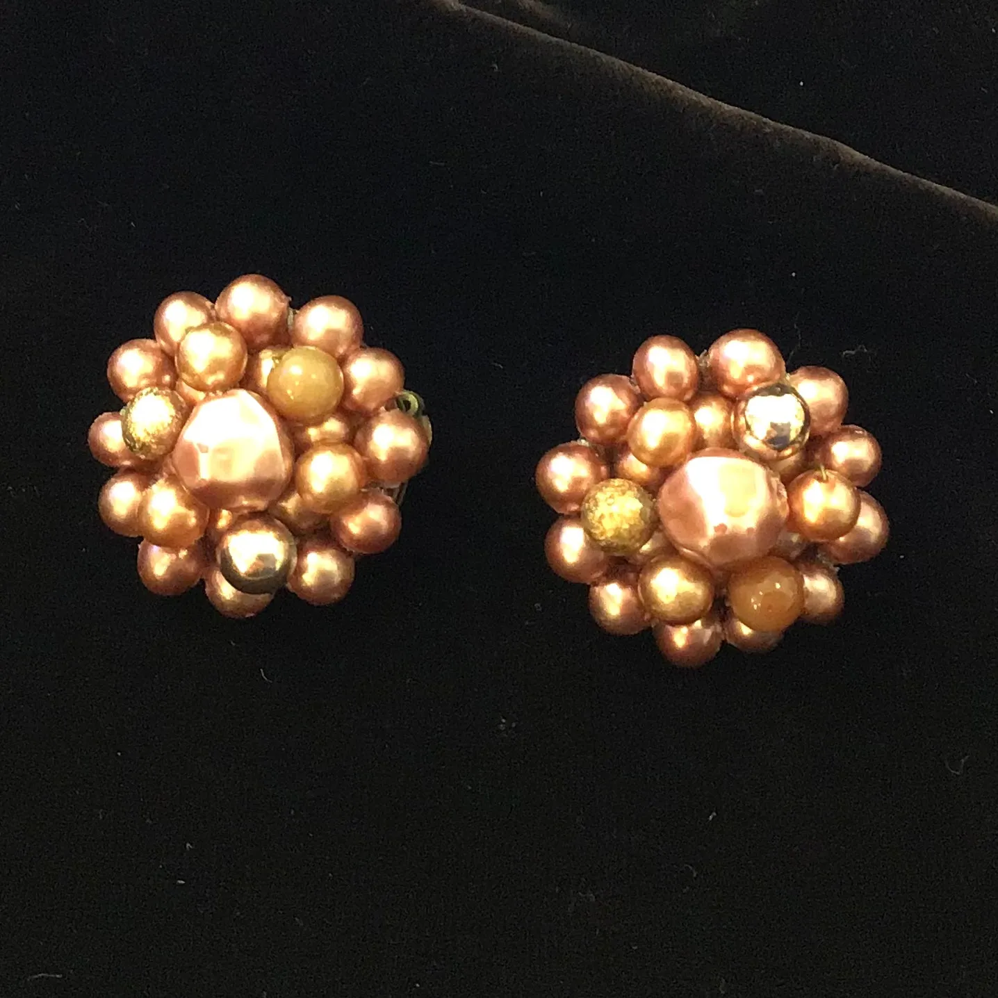 Vintage Clip On Earrings