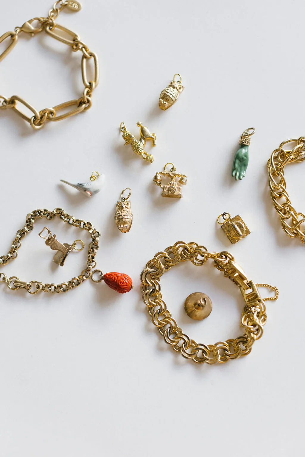 Vintage Home is Where the Heart is Charms | Charm Bracelet & Necklace | Custom Charm Jewelry