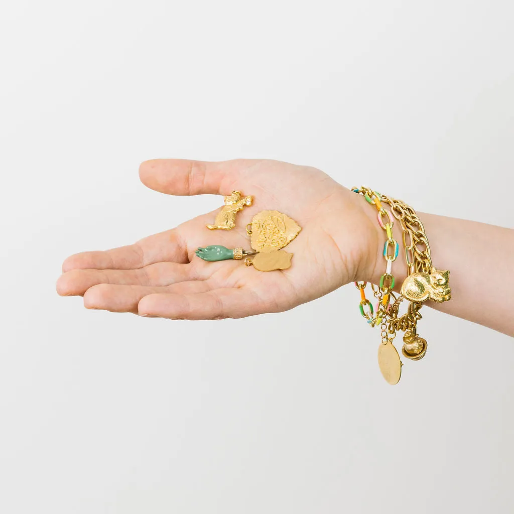 Vintage Home is Where the Heart is Charms | Charm Bracelet & Necklace | Custom Charm Jewelry