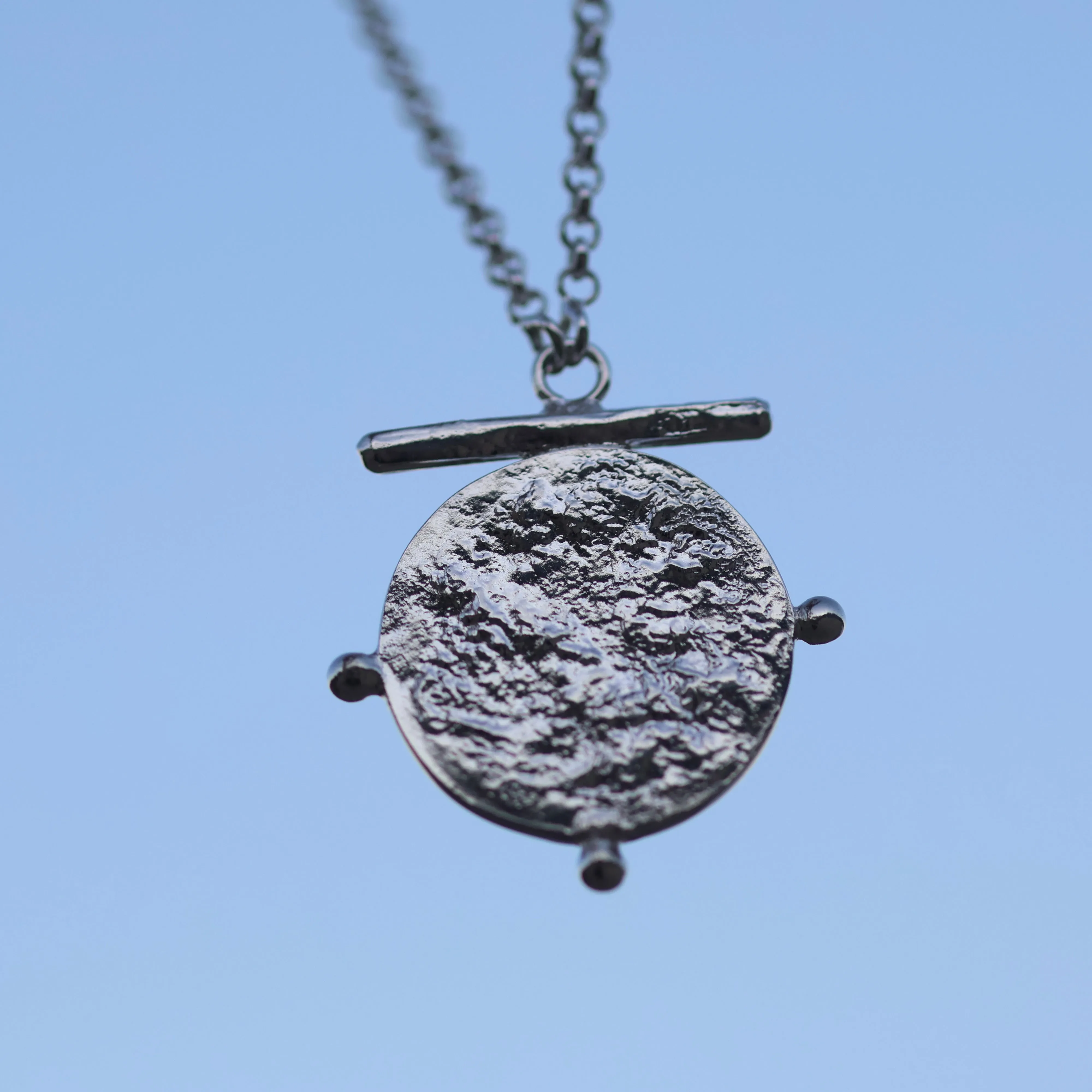 Yin Yang Silver Necklace