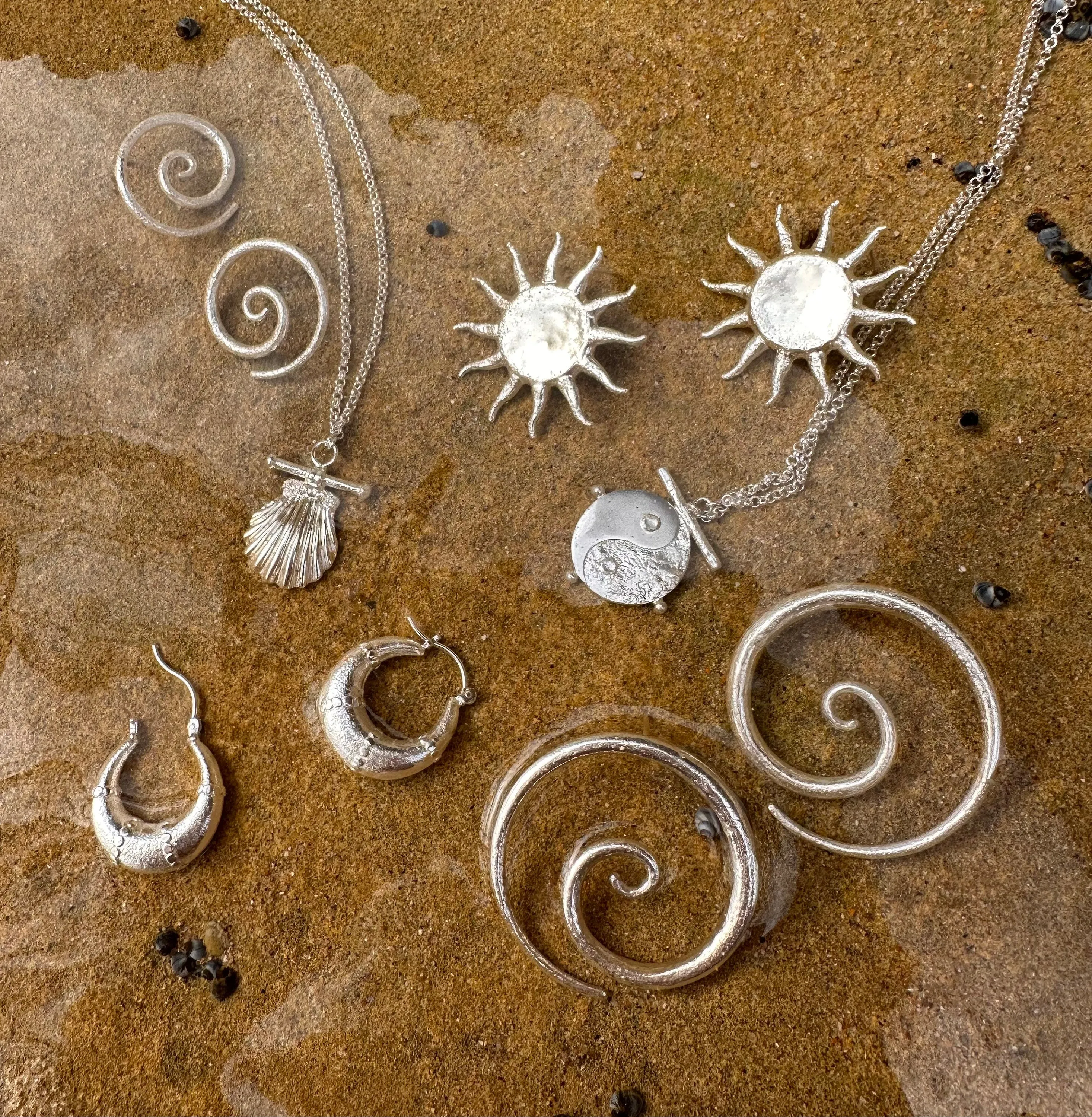 Yin Yang Silver Necklace
