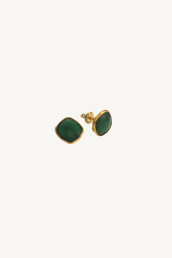 Yusra Turkish Gemstone Stud Earrings