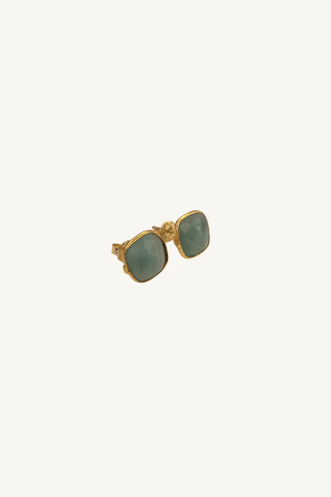 Yusra Turkish Gemstone Stud Earrings
